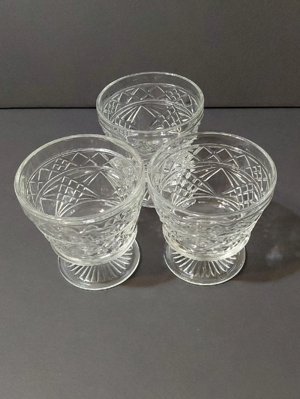 Lot of 3 Vintage Hazel Atlas 